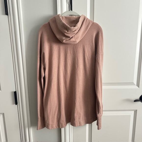 Sweaty Betty Escape Luxe Fleece Hoodie Medium Dusty Pink - Picture 7 of 8